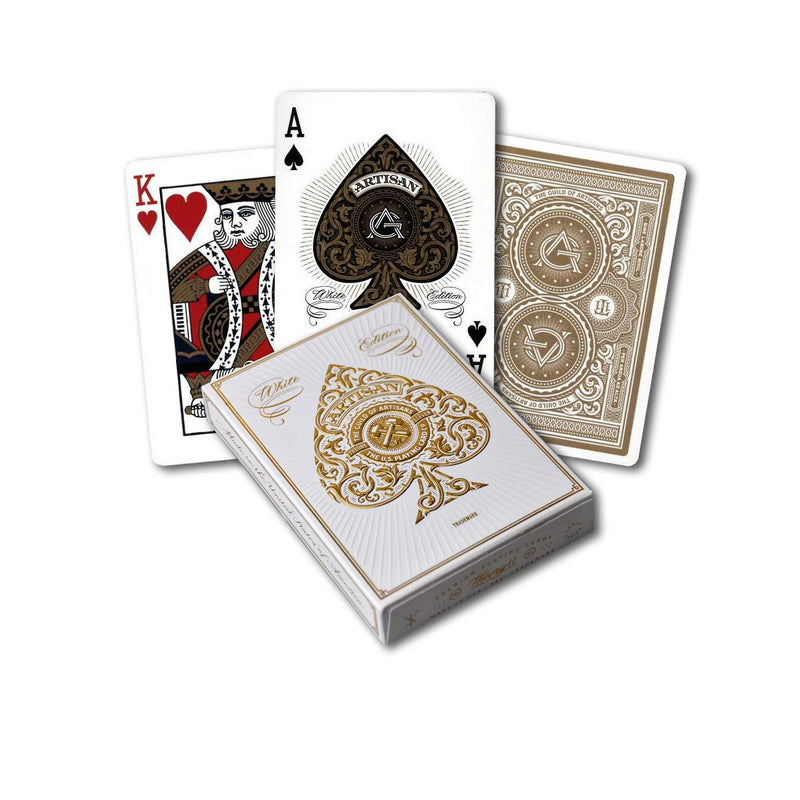 [AUSTRALIA] - theory11 Artisan Playing Cards (White) White 