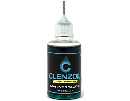 CLENZOIL Marine & Tackle 1 oz. Fishing Reel Oil & Bearing Lube w/Precision Needle Oiler | One-Step Cleaner, Lubricant, & Protectant [CLP] | Cleaning + Lubricating in One - BeesActive Australia