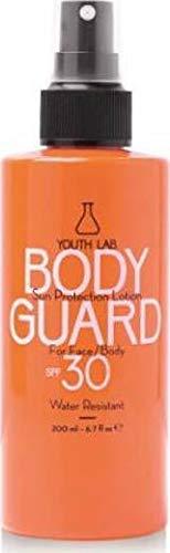 YOUTH LAB Body Guard SPF30- Waterproof Sunscreen Spray For Face And Body- Strong UVA & UVB Sun Block Protection For All Skin Types- Ultra Moisturizing Facial Suntan Lotion- Prevent Age Spots- 150ml - BeesActive Australia