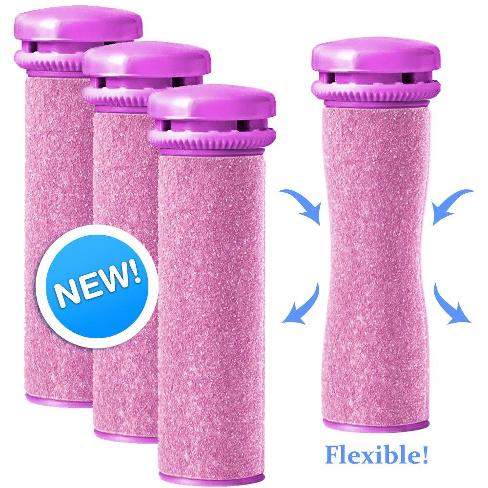 Emjoi Micro-Pedi Compatible SoftFLEX Technology Refill Rollers (Extra Coarse) - Pack of 4 - BeesActive Australia