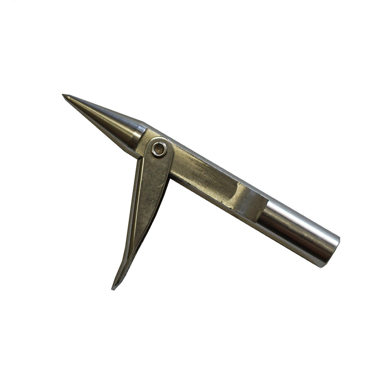 Scuba Choice Palantic 3in Spearfishing Speargun Tip Single Wing Rockpoint Tip 6mm, Silver, one Size (SCPS-12) - BeesActive Australia