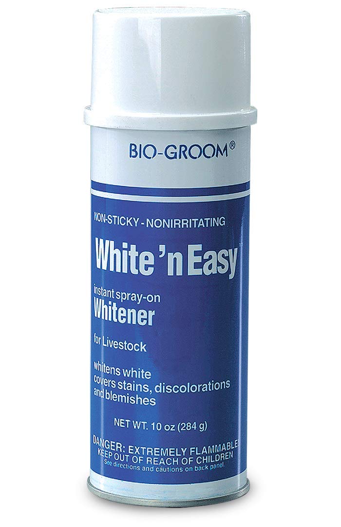 BIODERM Bio-Groom White 'N Easy | Instant Spray-On Whitener for Horses | 10-Ounces - BeesActive Australia
