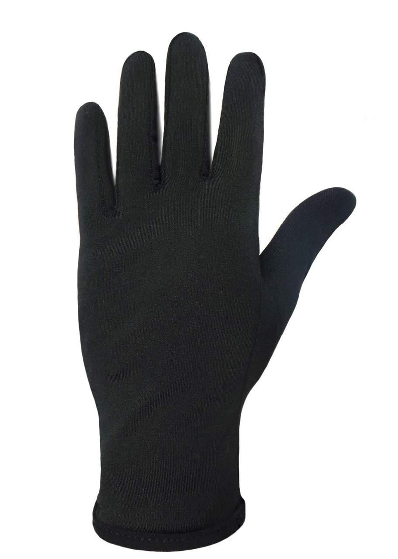 Figure Skating Gloves For Competition and Practice with Gel Palm Protection - Reduce Falling Injuries Extra Small Black - BeesActive Australia