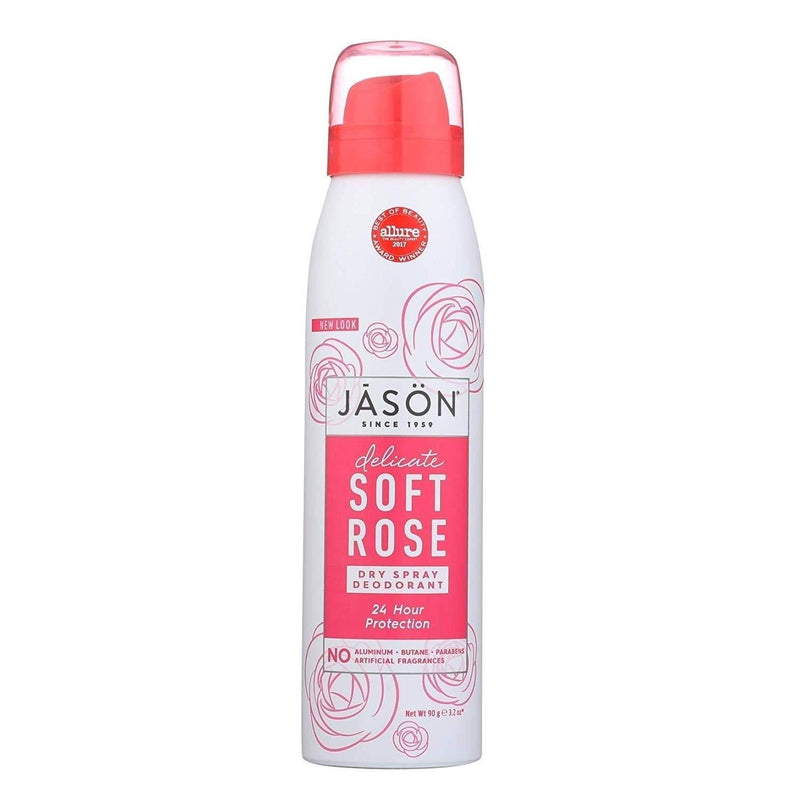 Jason Dry Spray Deodorant, Delicate Soft Rose, 3.2 Oz - BeesActive Australia
