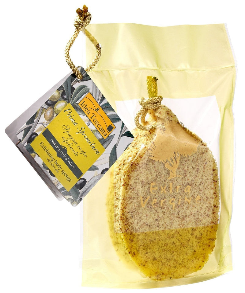 Prima Spremitura Exfoliating Body Sponge with Olive Pits - BeesActive Australia