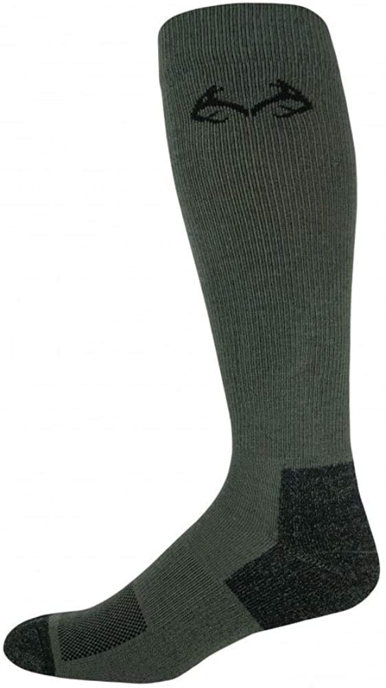 [AUSTRALIA] - Realtree Men's Insect Shield Over The Calf Socks Large Olive 
