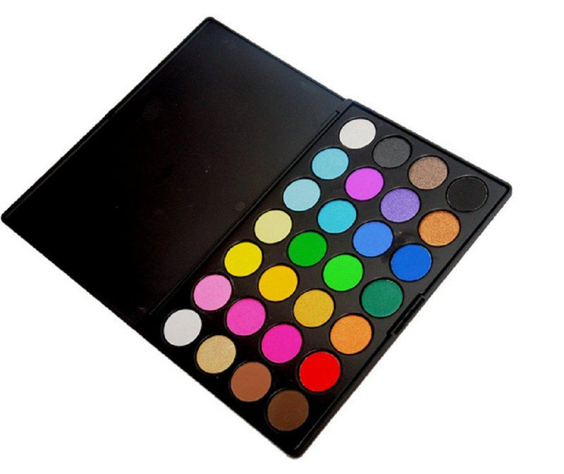 MELADY Pro 28 Color Eye Shadow Cosmetic Eyeshadow Makeup Palette (Colorful) Colorful - BeesActive Australia