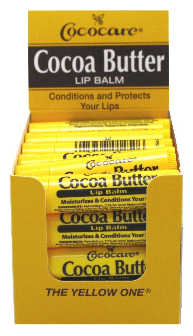 Cococare Cocoa Butter Lip Balm 0.15oz (24 Pieces) - BeesActive Australia
