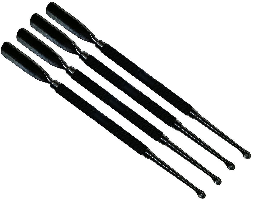 Bywabeé 4 piece Rubber Coated Grip Cuticle Pusher - BeesActive Australia