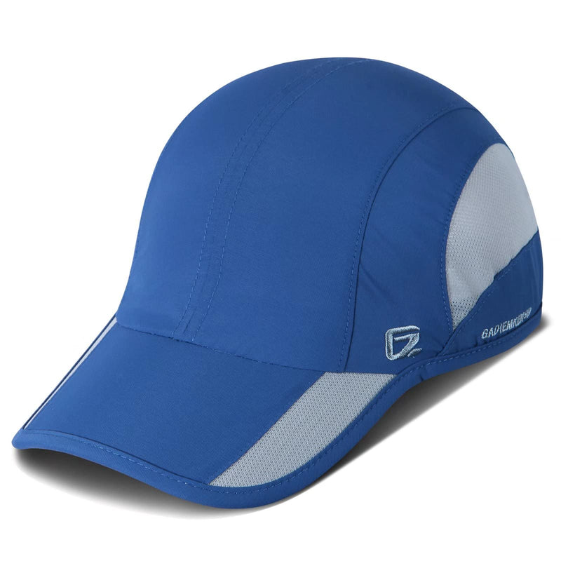 GADIEMKENSD Outdoor Running Hat Unstructured Sports Cap Quick Dry Mesh for Adults Blue 7-7 1/2 - BeesActive Australia