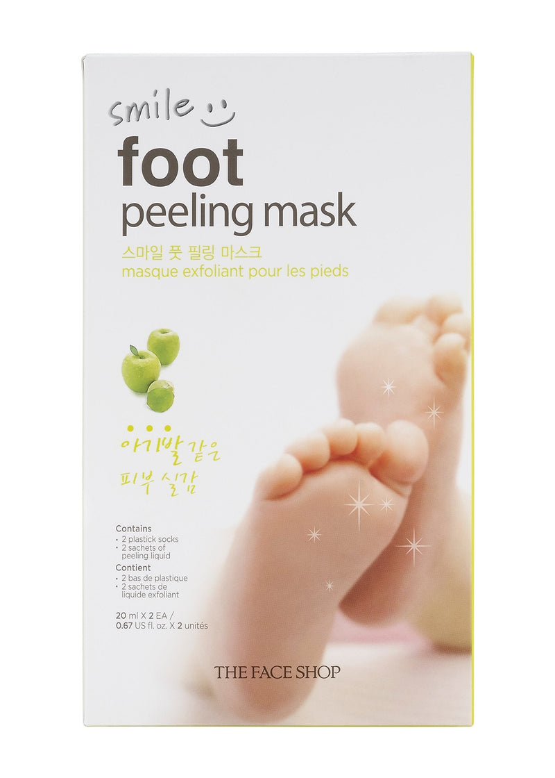THEFACESHOP Smile Foot Peeling Mask - BeesActive Australia