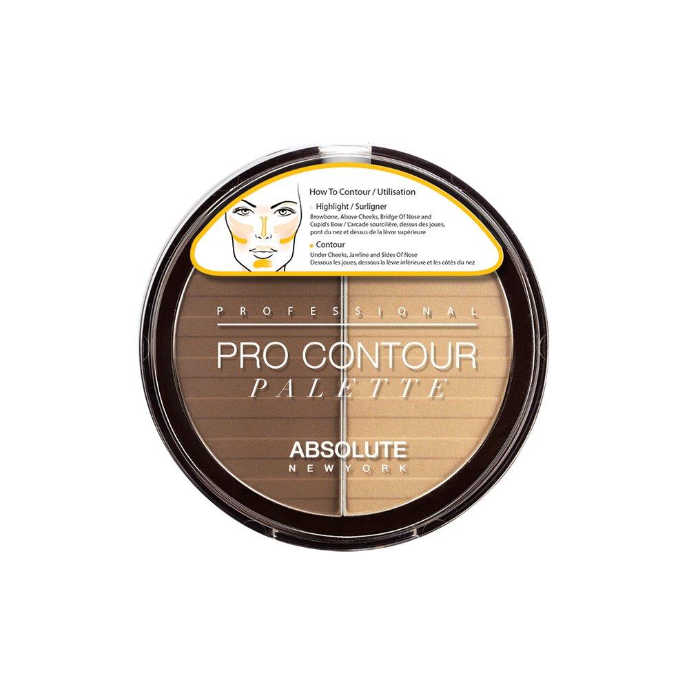 Absolute New York Pro Contour Palette (MEDIUM-ACP02) - BeesActive Australia