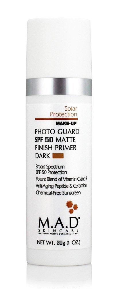 M.A.D Skincare Solor Protection Photo Guard SPF 50 Matte Finish Primer - Anti-Aging Dark - BeesActive Australia