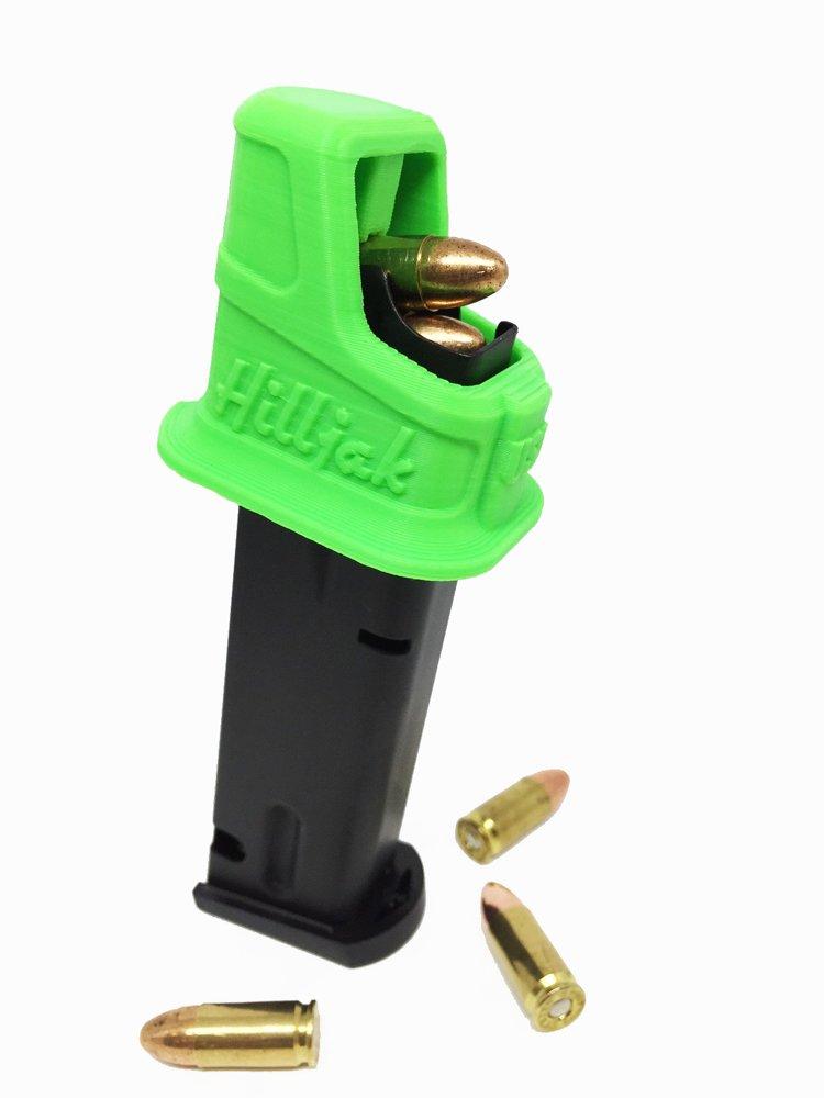 [AUSTRALIA] - Hilljak Speed Loader Designed to fit Glock 17, 19, 26, 34, 22, 23, 27, 35 Quickie Loader Neon Green 