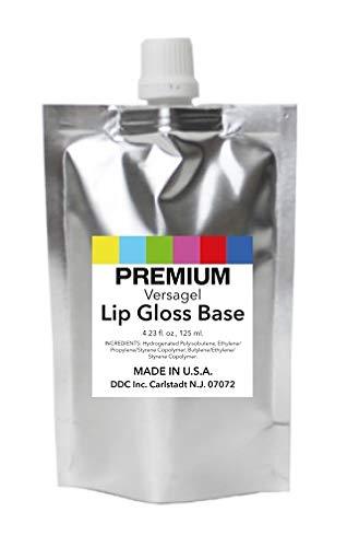 DDCI Versagel Lip Gloss Base Clear (4.23 Fl. oz, 125 ml.) for DIY Beauty and Cosmetics MADE IN U.S.A. 4.23 Fl Oz (Pack of 1) - BeesActive Australia
