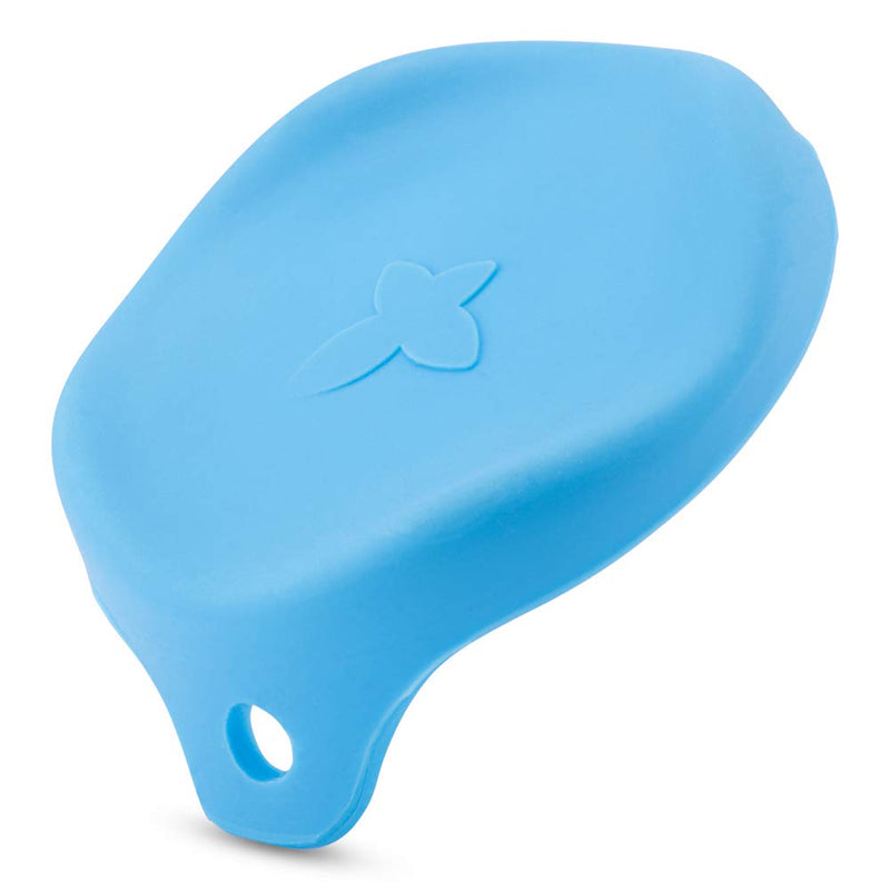 Beco Pet Food Can Cover Silicone Lids for Dog and Cat Food, Universal Size to Fit Standard Pet Food Cans, BPA Free, Dishwasher Safe, Blue - BeesActive Australia