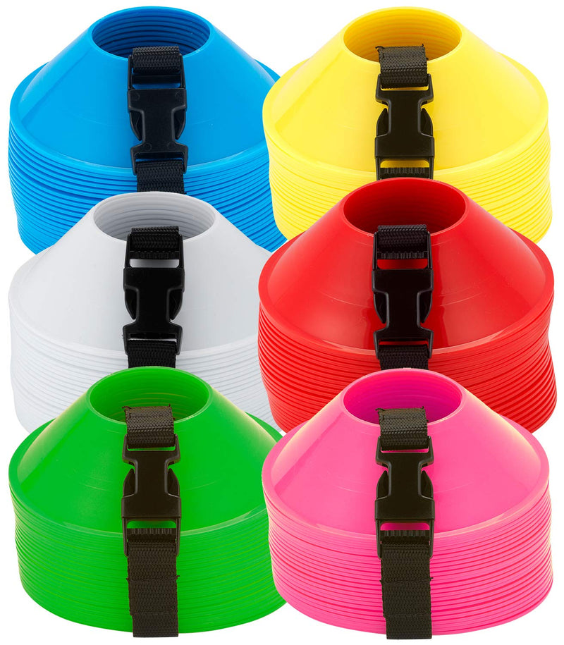 American Challenge Soccer Mini Disc Cones Royal (25 mini cones) - BeesActive Australia