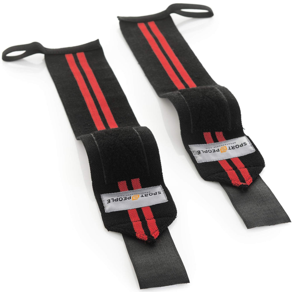 Weightlifting Wrist Support - Deadlift Straps for Weight Lifting, Bodybuilding, Powerlifting, and Strength Training, Crossfit 18" Wrist wraps - BeesActive Australia