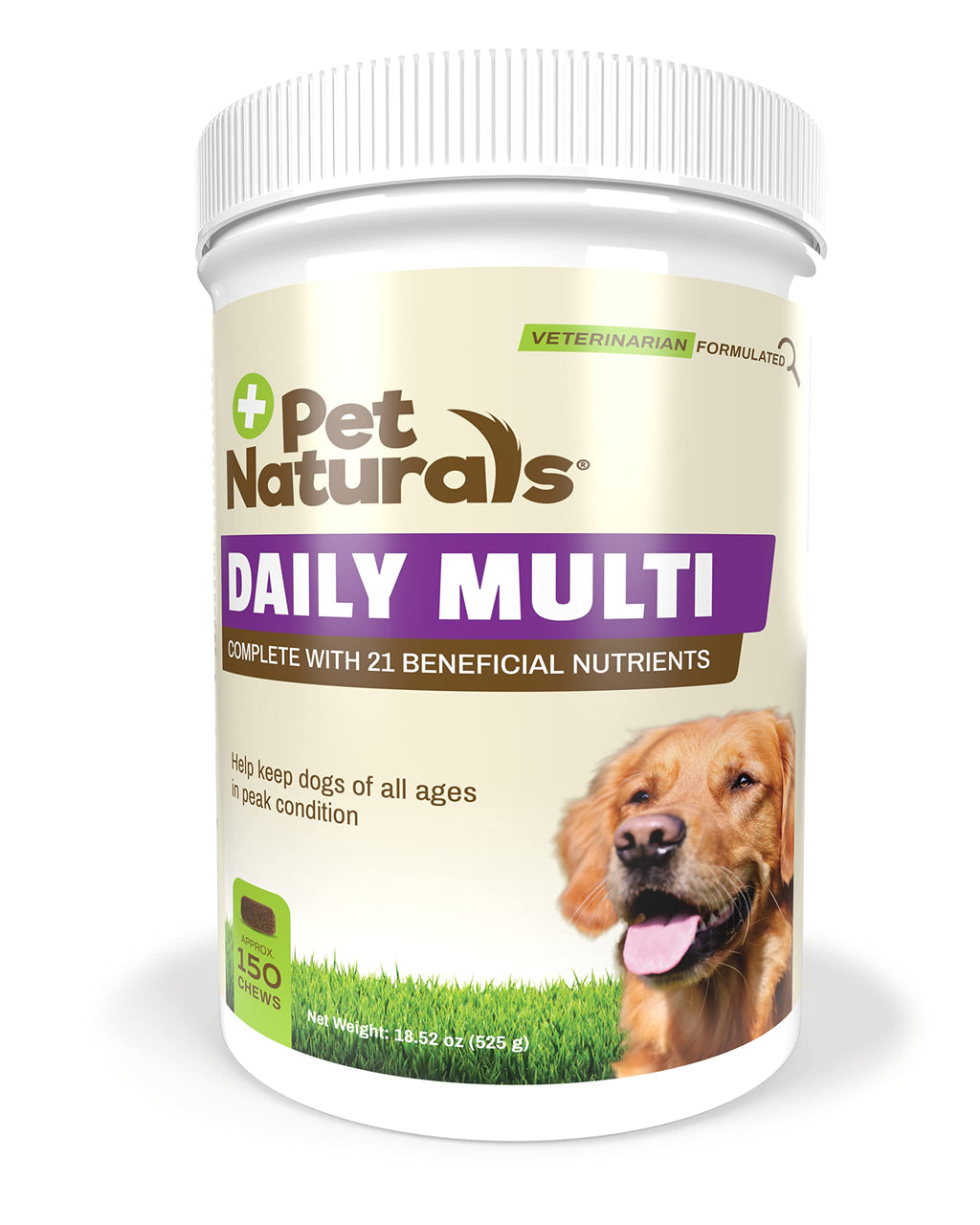 Pet Naturals Daily Multivitamin for Dogs - Yummy Chews with Amino Acids, and Antioxidants - Supports Energy, Metabolic Function and Pet Wellness 150 Chews - BeesActive Australia