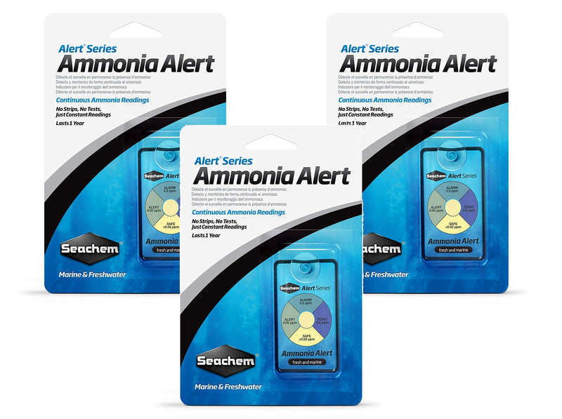 Seachem Ammonia Alert 1 Year Monitor (3 Pack) - BeesActive Australia