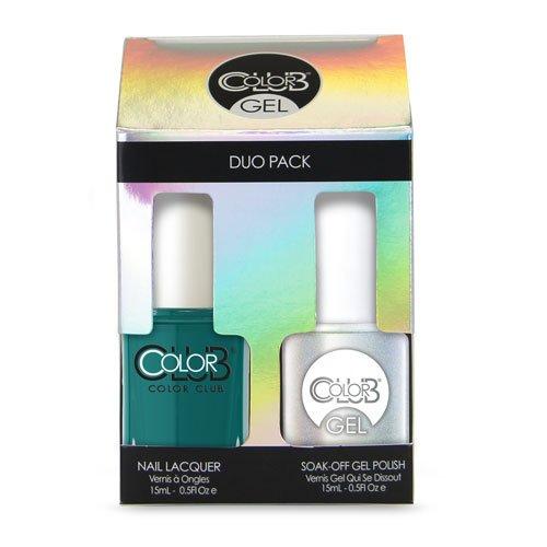 Color Club Teal for Two Color Club Gel + Lacquer Duo Includes 1 Each Of 05gel1109 and 05a1109, 0.5 fluid_ounces - BeesActive Australia