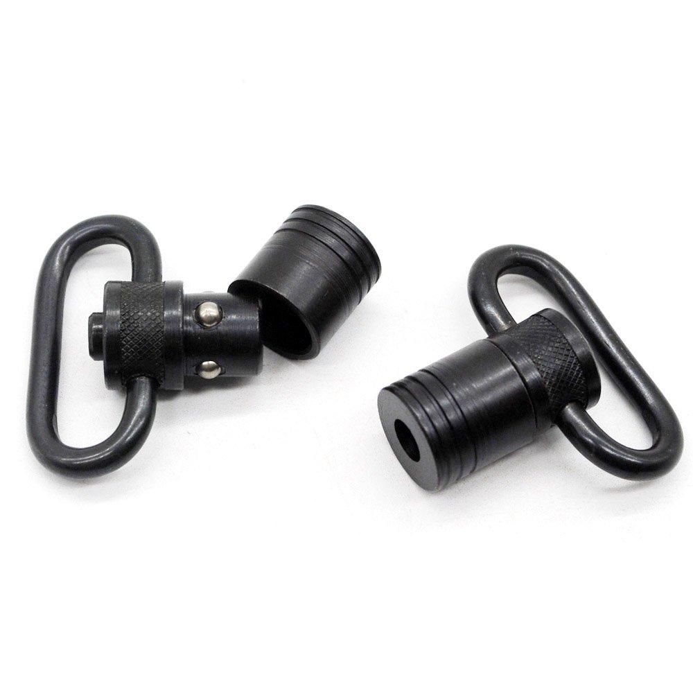 [AUSTRALIA] - TRIROCK Sling Swivel 1.0 Inch with Push Button Quick Release Detachable and Sling Mount QD Loop Adapter 2 Sets Pack 