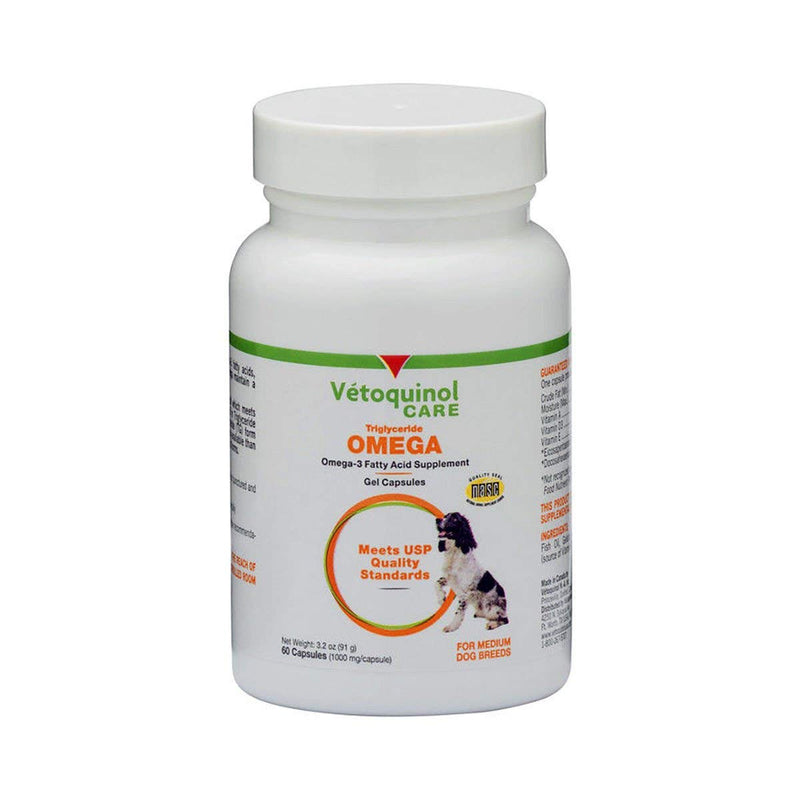 Vetoquinol Omega-3 AllerG-3 Fatty Acid Supplement For Medium Dog 60 ct - BeesActive Australia