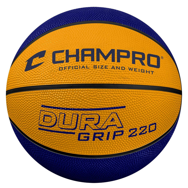 [AUSTRALIA] - CHAMPRO Dura-Grip 220 Basketball - Official Size, Purple & Gold 