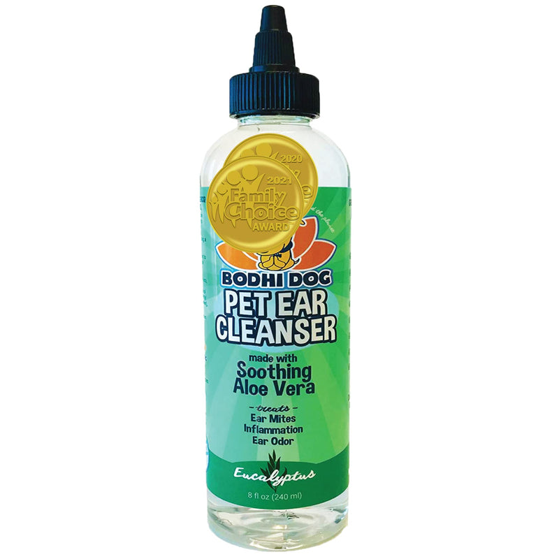 Bodhi Dog Ear Cleaner Solution for Dogs and Cats | Aloe Vera Cleaning Treatment for Infection and Yeast Treatment | Gentle Cleanser for Ears 8oz Aloe Vera - BeesActive Australia