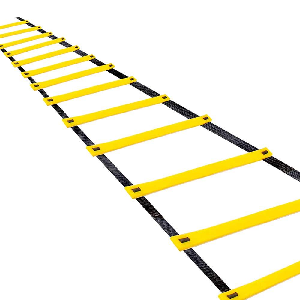 [AUSTRALIA] - Teenitor 13 Rung Agility Ladder Speed Ladder Training Ladder for Soccer, Speed, Football Fitness Feet Training Carry Bag 