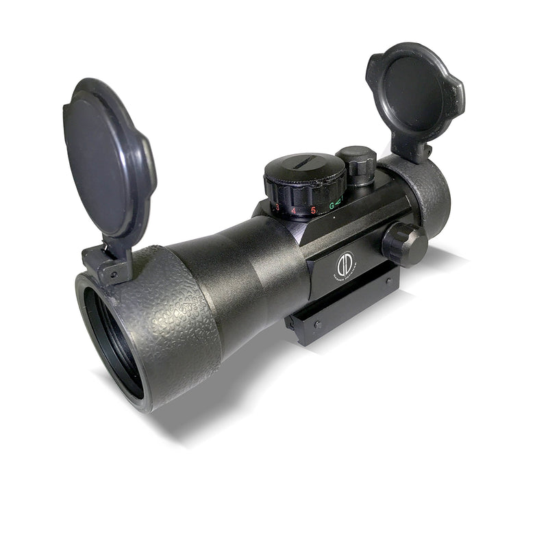 Dagger Defense -Combat Vet Owned Company- 2X Magnified Red Dot Reflex Sight Optic Scope - BeesActive Australia