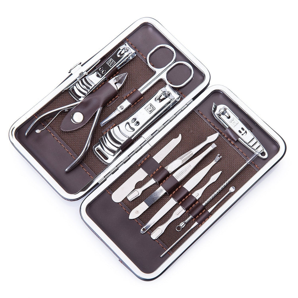 Corewill Nail Clippers Kit, Personal Manicure and Pedicure Set for Travel and Grooming 12 in 1 - BeesActive Australia
