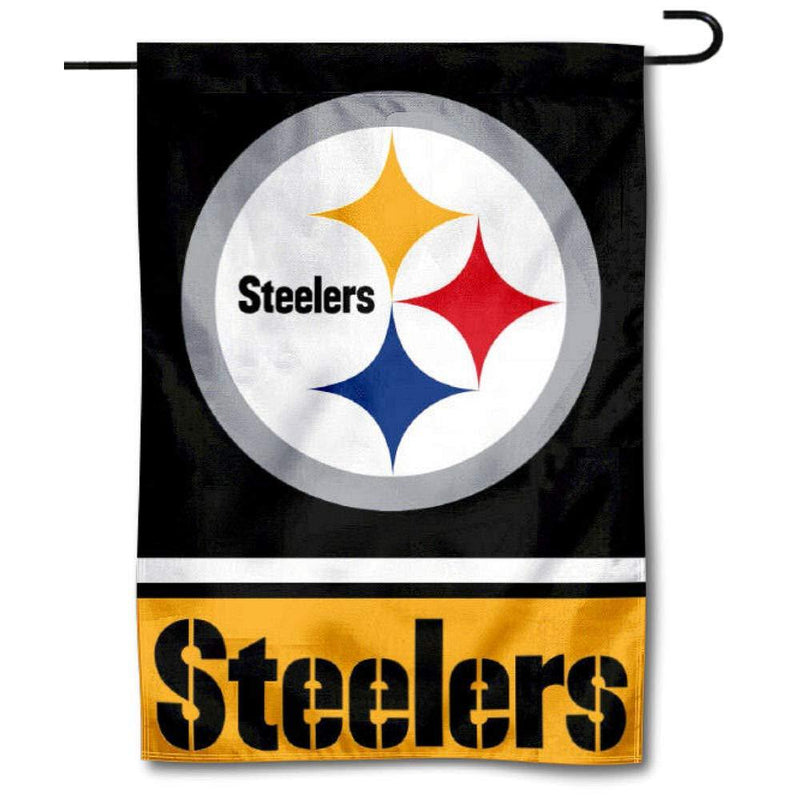 WinCraft Pittsburgh Steelers Double Sided Garden Flag - BeesActive Australia