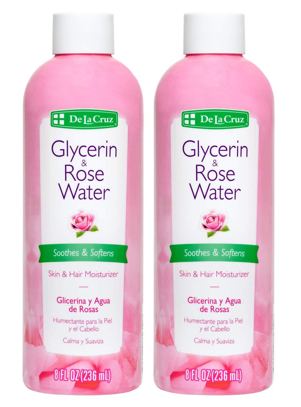 De La Cruz Glycerin and Rose Water, No Parabens or Artificial Colors, Made in USA 8 FL. OZ. (2 Bottles)… 8 Fl Oz (Pack of 2) - BeesActive Australia