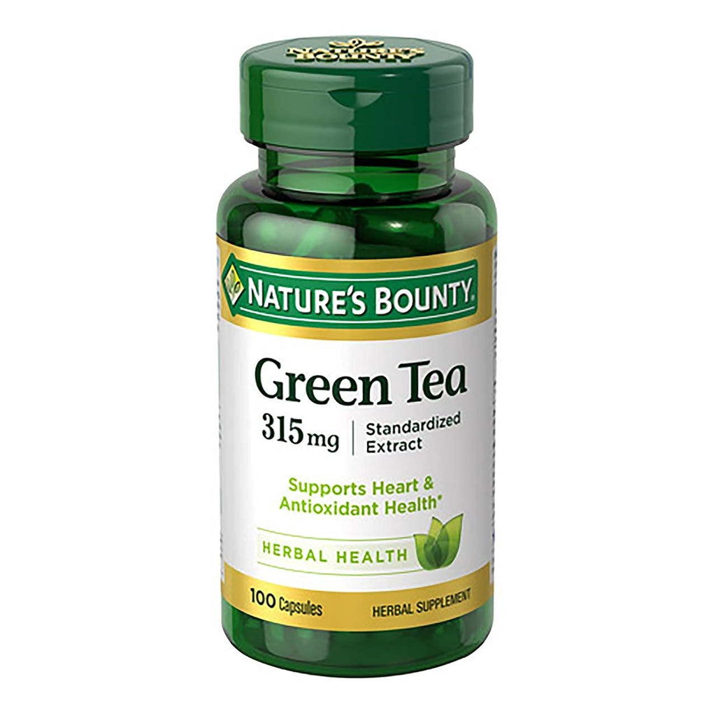 Nature's Bounty Green Tea Extract 315 mg Capsules 100 ea (Pack of 5) - BeesActive Australia