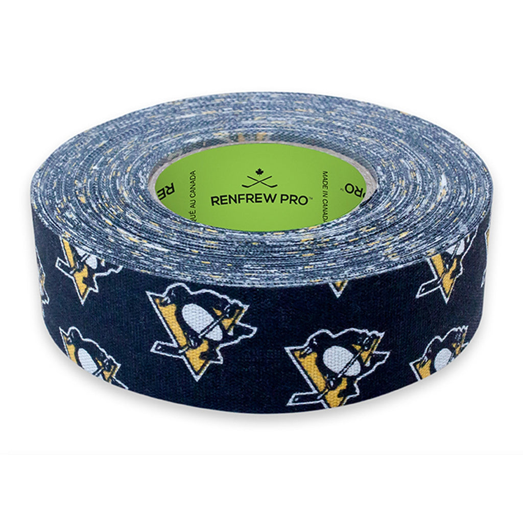 Renfrew NHL Team Cloth Hockey Tape (Pittsburgh Penguins) - BeesActive Australia