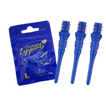 LSTYLE Dart Tips: Premium Lippoint - 2BA Standard Thread - Plastic Soft Tip Dart Points (30 and 60 Packs) Blue - BeesActive Australia