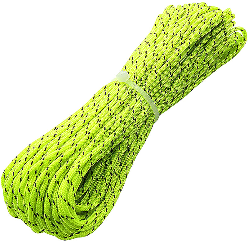ThreeBulls 1.8mm Fluorescent Reflective Guyline Tent Rope Camping Cord Paracord,65 Feet Green 20m - BeesActive Australia