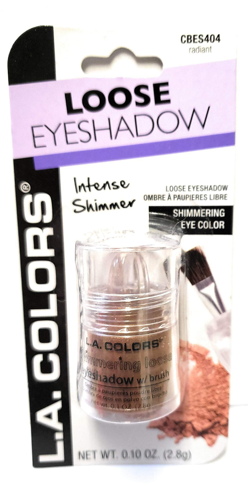 L.A. Colors Shimmering Loose Eyeshadow (Radiant) - BeesActive Australia