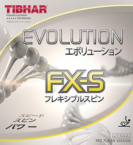 [AUSTRALIA] - TIBHAR Evolution FX-S Table Tennis Rubber Black 1,9 - 2,0 Mm 