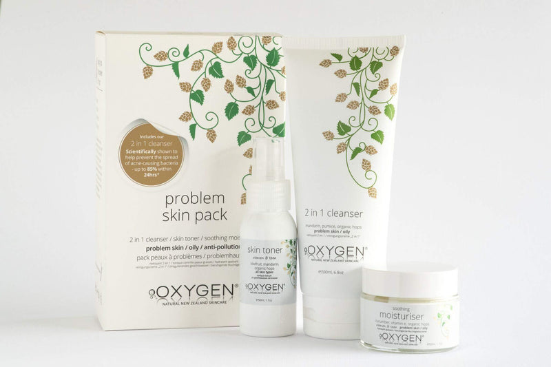 Oxygen Skincare Problem Skin Complete Set - BeesActive Australia