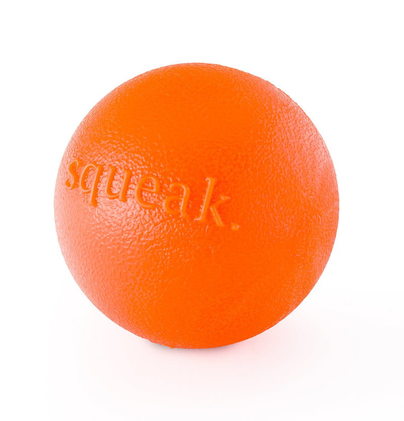 Planet Dog Orbee-Tuff Interactive Ball Dog Toys Squeak Ball One-Size Orange - BeesActive Australia