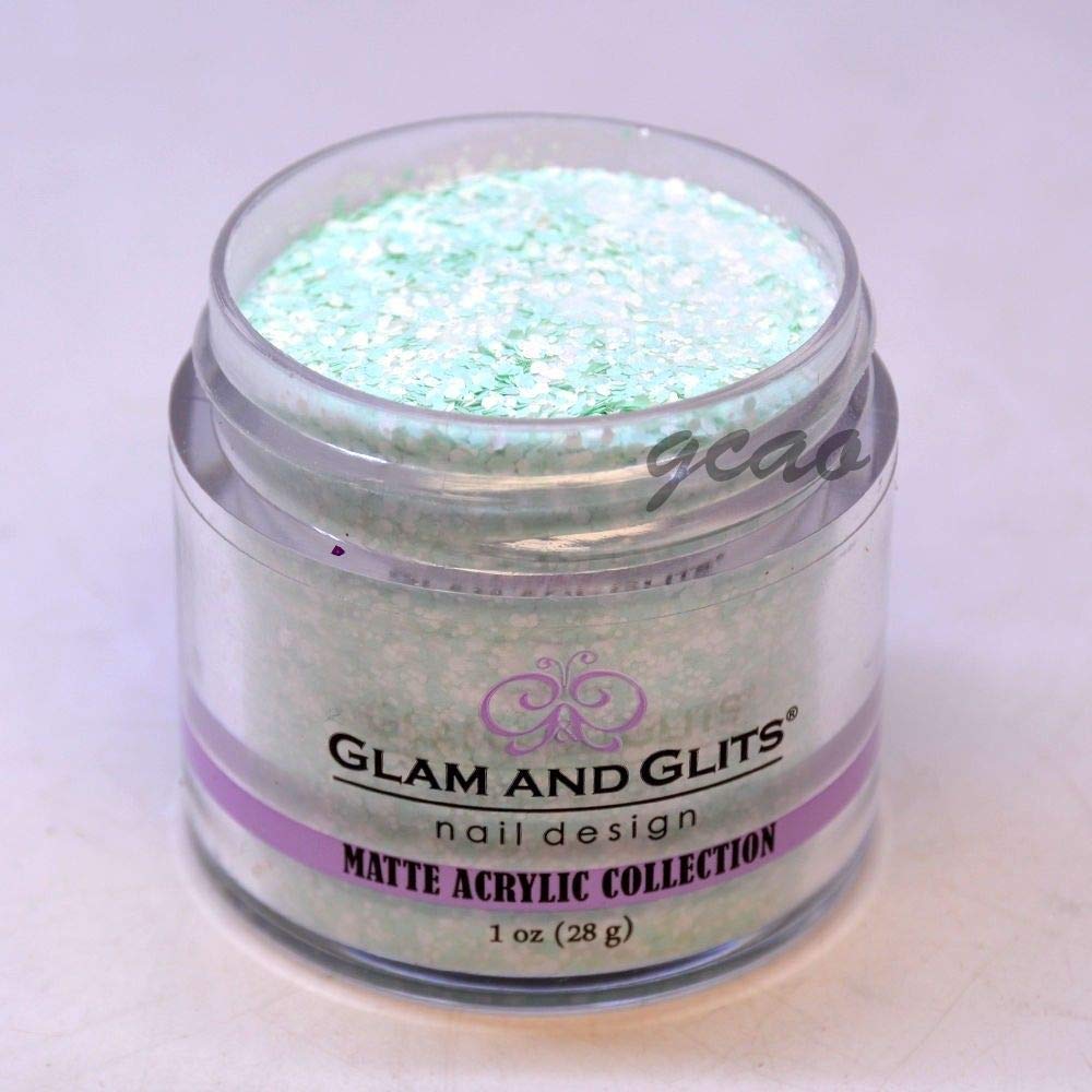 Glam Glits Acrylic Powder 1 oz Sweet Mint MAT611 - BeesActive Australia