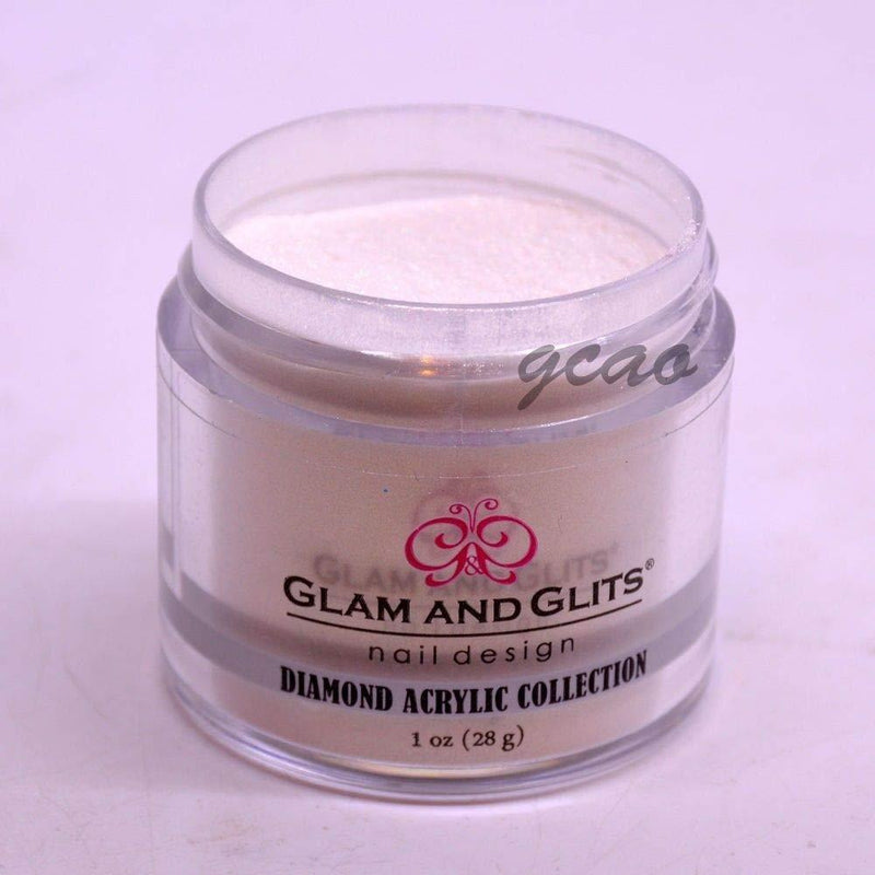 Glam Glits Acrylic Powder 1 oz White Glaze DAC90 - BeesActive Australia