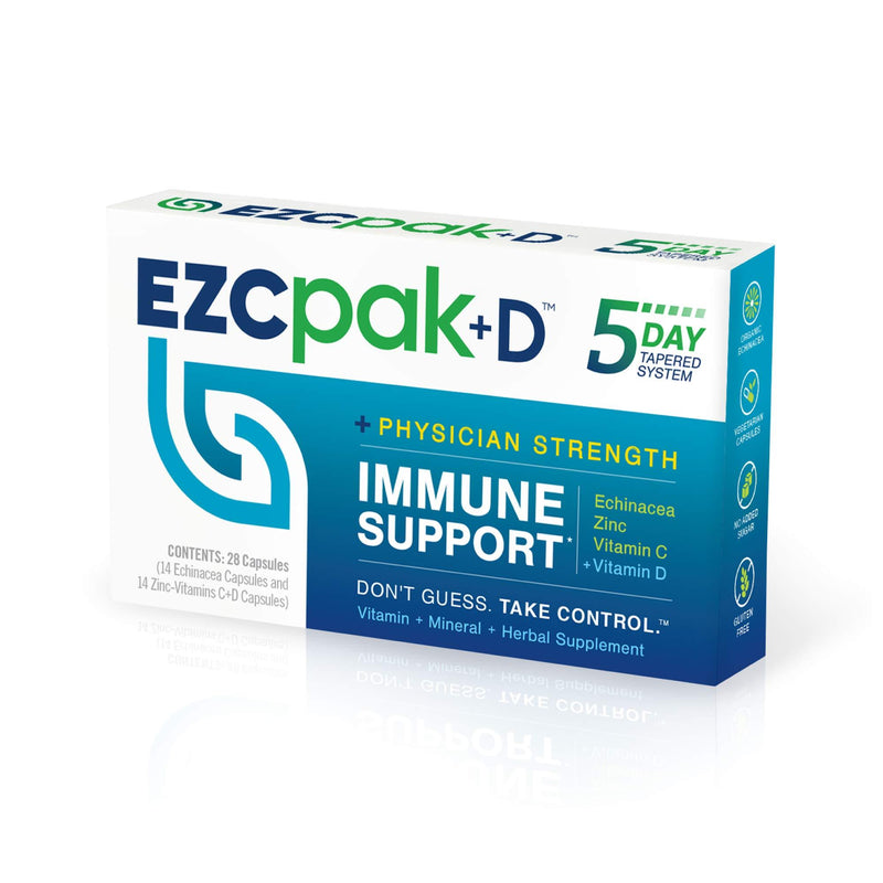 EZC Pak-D 5-Day Immune Support 28 Count (Pack of 1) - BeesActive Australia
