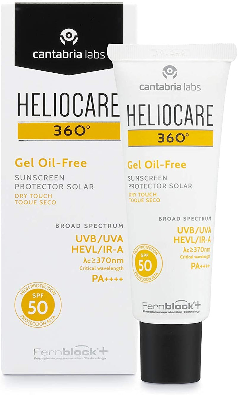 Heliocare 360 Gel Oil Free SPF50 Skin Healthcare - BeesActive Australia