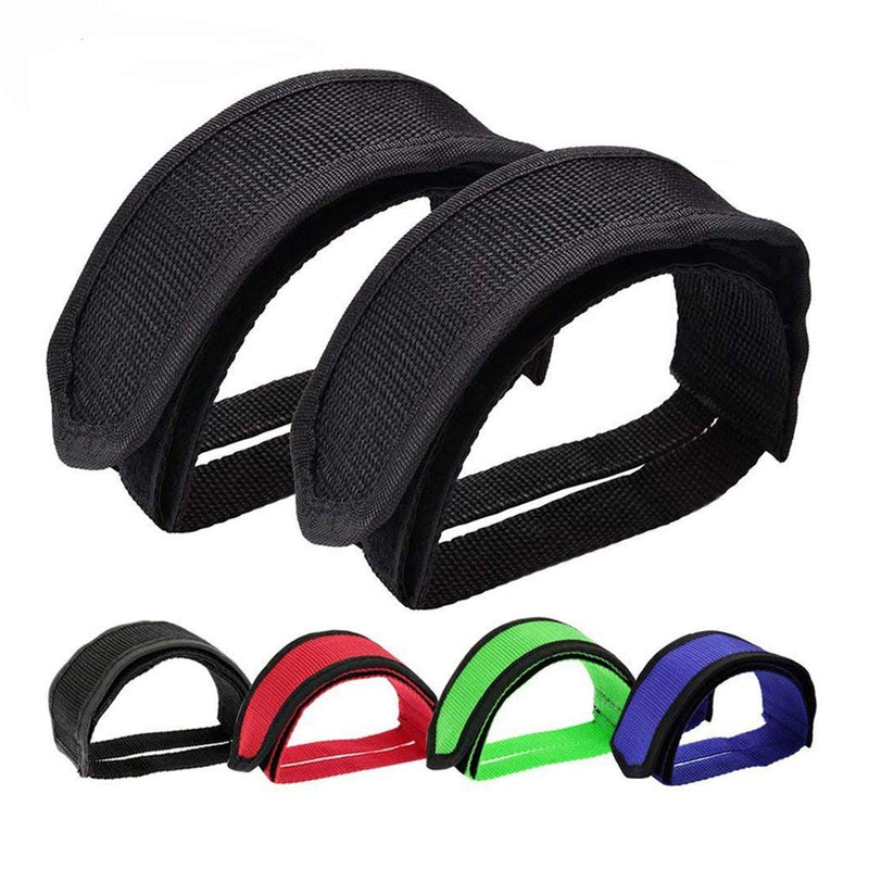 Outgeek 1 Pair Bike Pedal Straps Pedal Toe Clips Straps Tape for Fixed Gear Bike - BeesActive Australia