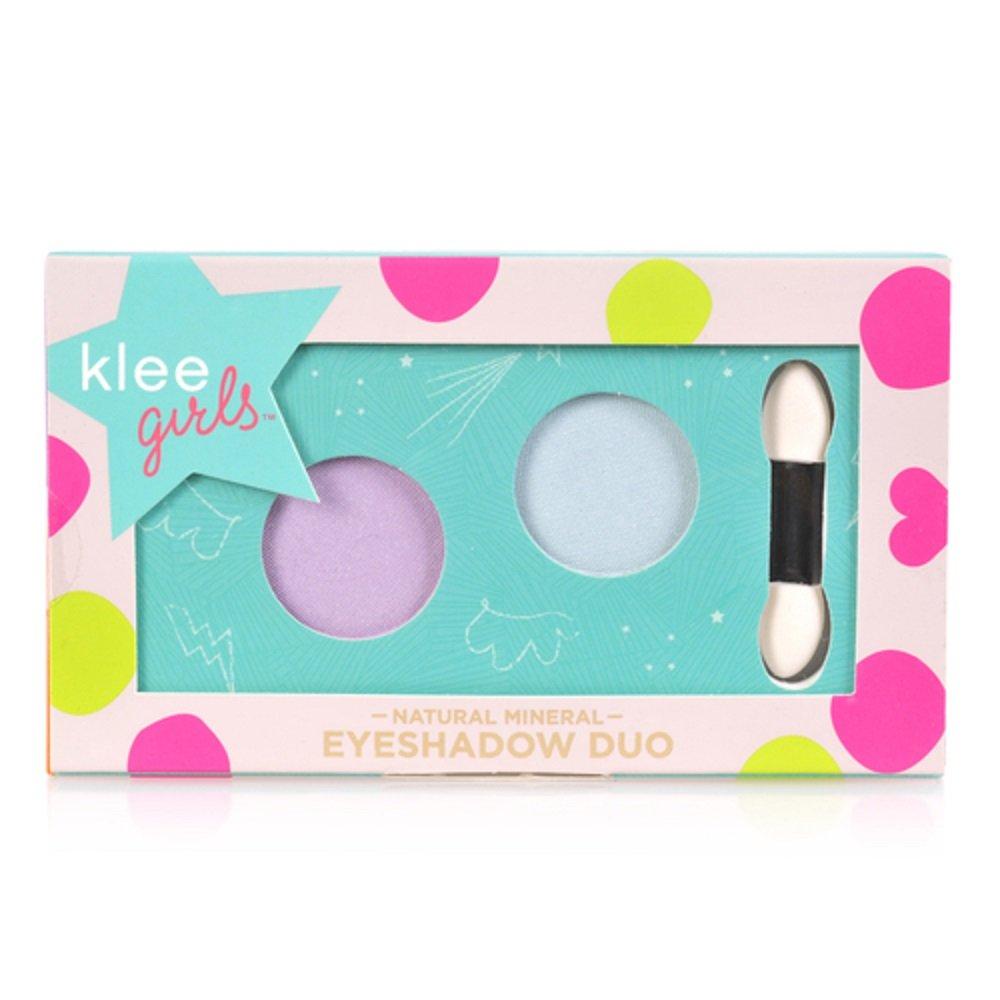 Luna Star Naturals Klee Girls Eyeshadow Duo, Key West Splash Rainier Blossom/Baby Blue/Lavender, 1.3 Ounce - BeesActive Australia