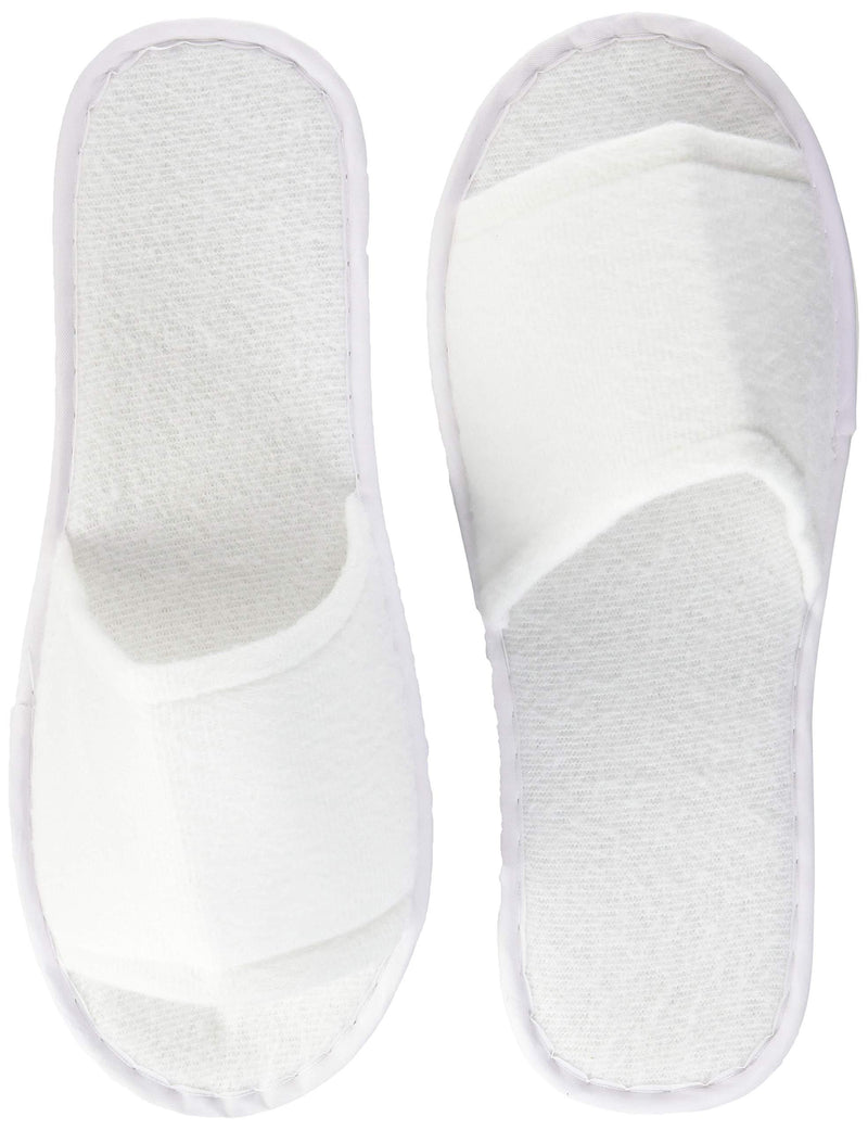 Huini Disposable Cotton Slippers Salon / SPA / Pedicure - Open Toes 12 Pairs - BeesActive Australia