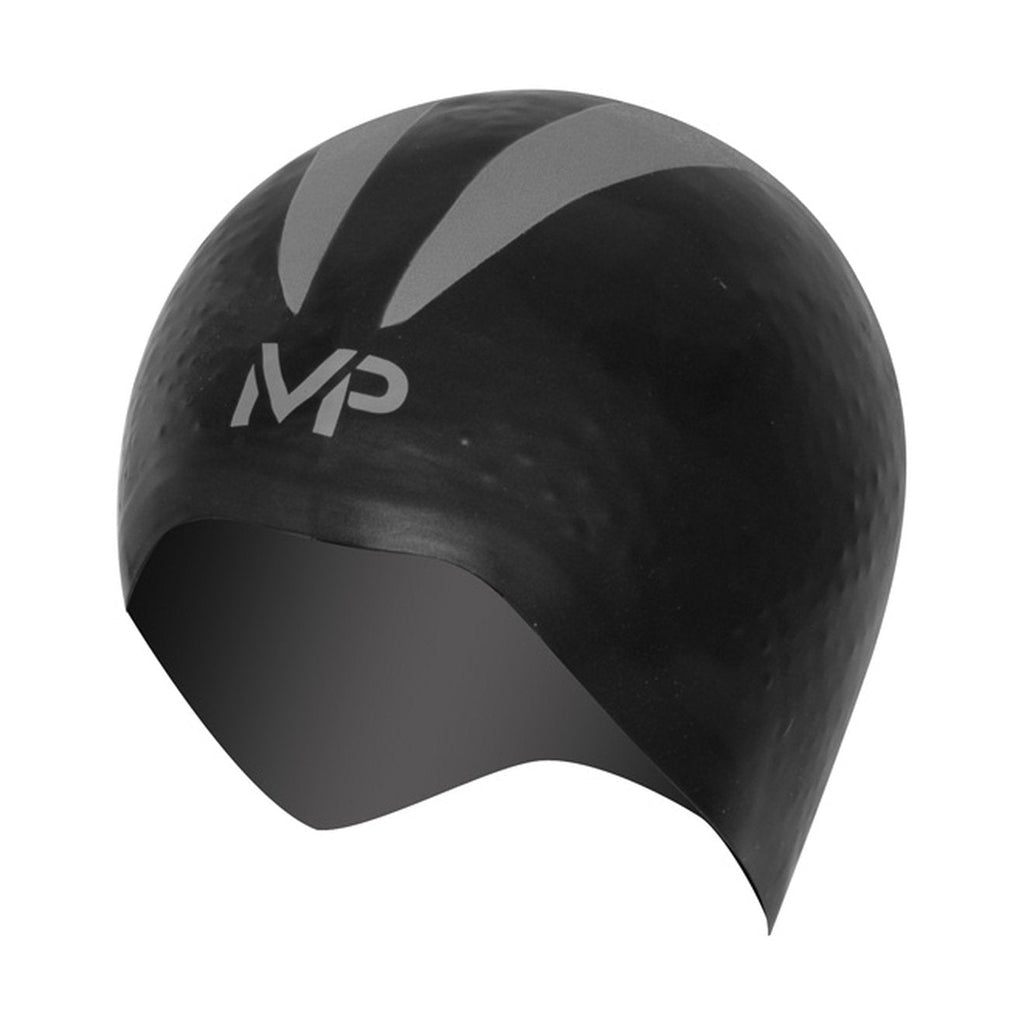 [AUSTRALIA] - Michael Phelps MPS X-O Swim Cap Black/Silver Medium 